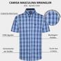 Imagem de Camisa Masculina Wrangler Country Original Tricoline Xadrez Ref. WSS126 UN