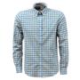 Imagem de Camisa Masculina Xadrez Azul Manga Longa Austin 37097