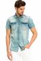 Imagem de Camisa Masculino Jean Slim Fit  Rodeo / XS