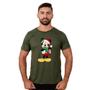 Imagem de Camisa Mickey Disney Natal Animado Masculina Casual Caimento