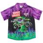 Imagem de Camisa Monster Jam Grave Digger para meninos roxa/verde 5T