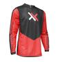 Imagem de Camisa Motocross Cross Trilha Cinza Atomic Mattos Vermelha