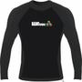 Imagem de Camisa Neoprene Nanocubos Preta para Frio, Bodyboard, Canoagem, Kitesurf, Wakeboard, Esqui aquático, Flyboard, Pesca, Natação, Vela, Surf e Stand up