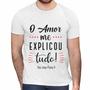Imagem de Camisa O Amor Me Explicou Tudo João Paulo II Santidade