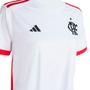 Imagem de Camisa Oficial Flamengo II 24/25 Masculina Branco Vermelho