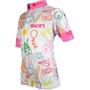 Imagem de Camisa para Ciclismo Bike Infantil Skin Banco/rosa 