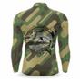 Imagem de Camisa pesca Blusa com proteção UV  fator 50 leve térmica e confortável na pescaria