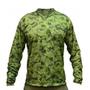 Imagem de Camisa Pesca Proteção UV Attack Camuflado Verde - MTK GG