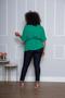 Imagem de Camisa Plus Size  Com Cinto Verde Claro
