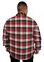 Imagem de Camisa Plus Size Xadrez Flanelada Masculina Extra Grande