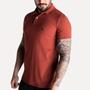 Imagem de Camisa Polo Acostamento Elastano Vermelho Marfim