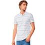 Imagem de Camisa Polo Acostamento Listrada IN23 Branco Masculino