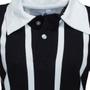 Imagem de Camisa Polo Botão Liga Retrô Feminina  Listrada p