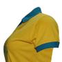 Imagem de Camisa Polo Brasil Liga Retrô Feminina  Amarela M