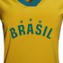Imagem de Camisa Polo Brasil Liga Retrô Feminina  Amarela M