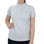 Imagem de Camisa Polo Feminina Aeropostale Piquet Cinza Mescla - 98732