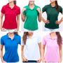 Imagem de Camisa Polo Feminina Camiseta Gola Atacado Uniforme Piquet