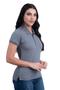 Imagem de Camisa Polo Feminina Texas Farm - Cpf004 - Cinza Mescla Escuro