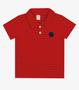 Imagem de Camisa Polo Infantil Listrada Trick Nick Vermelho