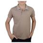 Imagem de Camisa Polo Infantil Masculina Ogochi Piquet Marrom - 007486