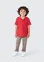 Imagem de Camisa Polo Infantil Menino Toddler Curta Vermelho - Hering