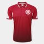 Imagem de Camisa Polo Internacional Lettering Masculina - Vermelho e Branco