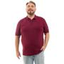 Imagem de Camisa Polo Masculina Básica Plus Size Algodão Confortável