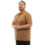 Imagem de Camisa Polo Masculina Básica Plus Size Algodão Confortável