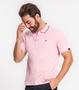 Imagem de Camisa Polo Masculina Em Cotton Diametro Rosa