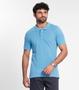 Imagem de Camisa Polo Masculina Em Piquet Diametro Azul