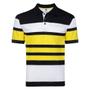 Imagem de Camisa Polo Masculina listrada Com Bolso Vilejack VMGP0324