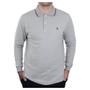 Imagem de Camisa Polo Masculina Lucky Sailing ML Cinza - 97006