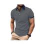 Imagem de Camisa Polo Masculina Manga Curta Branca - Casual de Verão