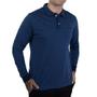 Imagem de Camisa Polo Masculina ML Pierre Cardin Marinho - 18275