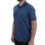 Imagem de Camisa Polo Masculina Ogochi Casual Slim Azul - 00750