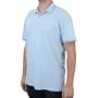 Imagem de Camisa Polo Masculina Ogochi Casual Slim Azul Claro - 007494