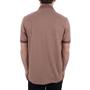 Imagem de Camisa Polo Masculina Ogochi Casual Slim Piquet Marrom - 007