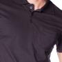 Imagem de Camisa Polo Masculina Pitt Com Bolso Preto