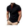 Imagem de Camisa Polo Masculina Plus Size - Leve, Respirável e Ideal para o Verão