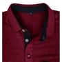 Imagem de Camisa polo masculina SEGANUP com bolso que absorve a umidade e vinho