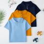 Imagem de Camisa Polo Meia Manga Infantil - Confortável e Casual para Meninos e Meninas