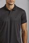 Imagem de Camisa Polo Pima Piquet Slim Fit - Cinza / Preto