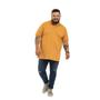Imagem de Camisa polo piquet p.a. plus size modelo 66456, retilínea