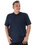 Imagem de Camisa Polo Plus Size Masculina Anistia Lisa Básica Marinho