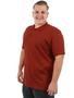 Imagem de Camisa Polo Plus Size Masculina Lisa Básica Tijolo