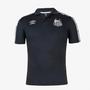 Imagem de Camisa Polo Santos 2022 Viagem Umbro Masculina - Preto