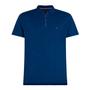 Imagem de Camisa Polo Tommy Hilfiger Cotton Modal Zip Azul