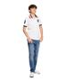 Imagem de Camisa polo Tommy Hilfiger para meninos de algodão branco mate XL