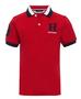 Imagem de Camisa polo Tommy Hilfiger para meninos Matt Regal vermelha tamanho 8