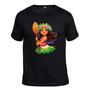 Imagem de Camisa Princesa Moana Mar Infantil Adulto Feminino